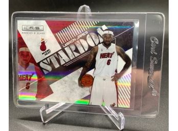 2010 Panini Stardom Lebron James Serial Numbered Out Of 199