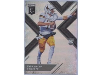2018 Elite Josh Allen Rookie Card