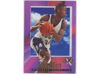 1996 EX2001 Ray Allen Rookie Card