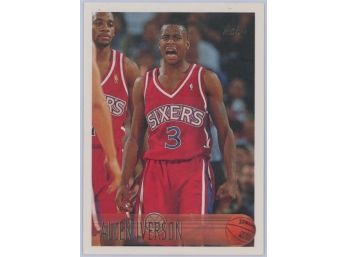 1996 Topps Allen Iverson Rookie Card