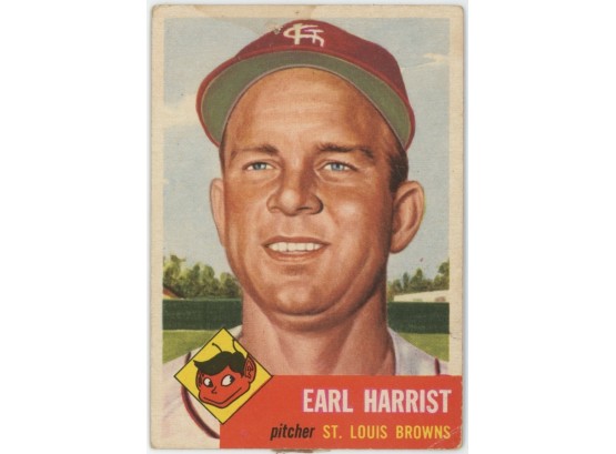 1953 Topps Earl Harrist