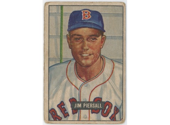1951 Bowman Jim Piersall Rookie