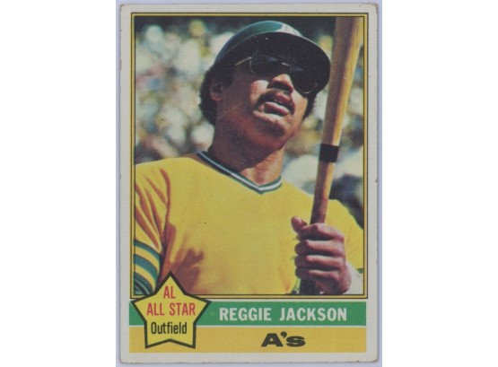 1976 Topps Reggie Jackson