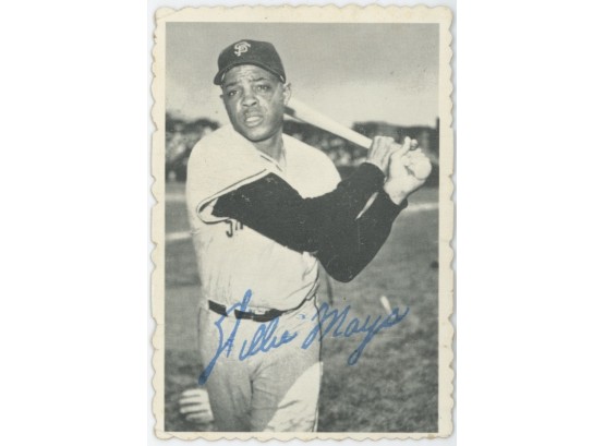 1969 Topps Willie Mays Deckle Edge