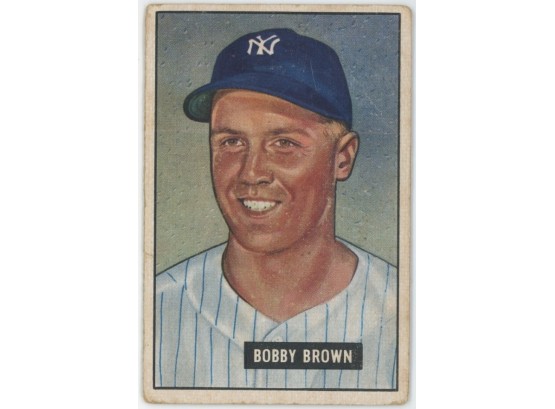 1951 Bowman Bobby Brown
