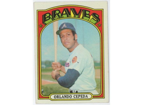 1972 Topps Orlando Cepeda