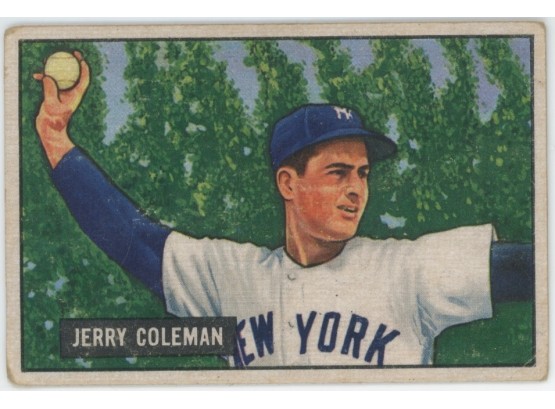 1951 Bowman Jerry Coleman