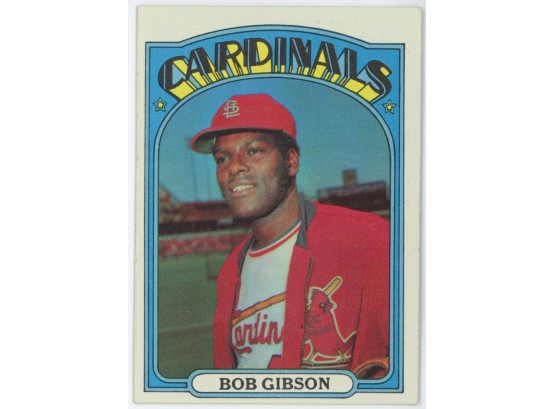 1972 Topps Bob Gibson