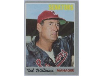 1970 Topps Ted Williams
