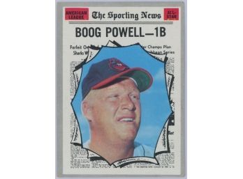 1970 Topps The Sporting News Boog Powell AL All-Stars