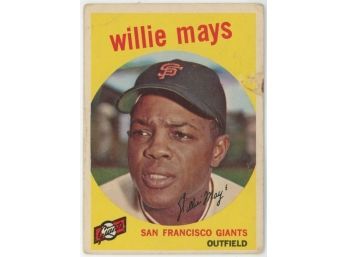 1959 Topps Willie Mays