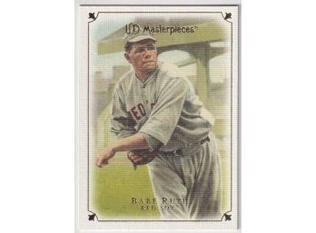 2007 Upper Deck UD Masterpieces Babe Ruth
