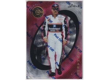 1997 Pinnacle Totally Certified Platinum Red Dale Earnhardt #D 0999/2999 - Protective Coating