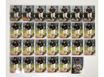 Lot Of (27) Bowman Joey Bart Cards