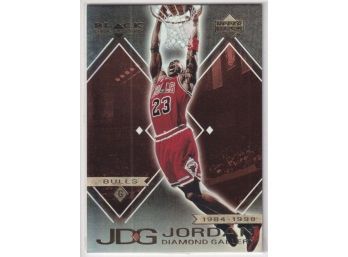2000 Upper Deck Black Diamond Michael Jordan Gallery JDG 1984-1998