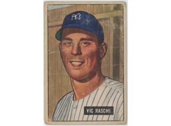 1951 Bowman Vic Raschi
