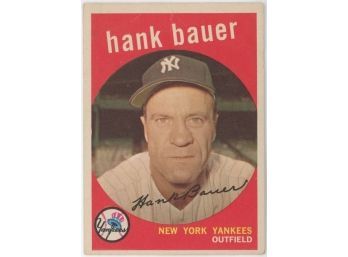 1959 Topps Hank Bauer