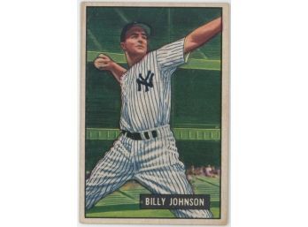 1951 Bowman Billy Johnson
