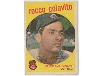 1959 Topps Rocco Colavito