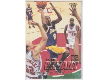 1997-98 Fleer Kobe Bryant 199 All-Rookie Second Year Card