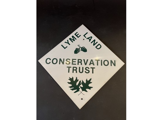 Vintage Conservation Sign