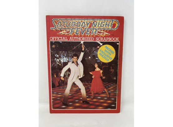 Vintage Saturday Night Fever Hardcover Book