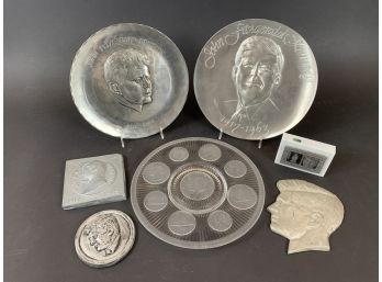 Kennedy Plates And Other Collectibles