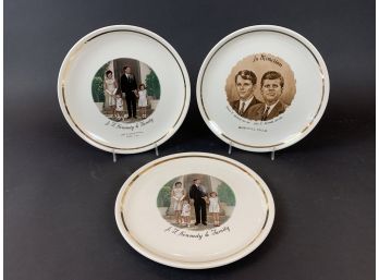 Vintage Kennedy Collectible Plates