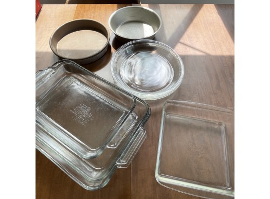 Anchor Ovenware And Pyrex Bakeware Lot