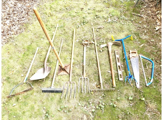 Yard Tools Lot