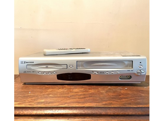 Emerson DVD / VCR Combo With Dolby Digital & MP3 Capability And Remote