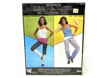 Vintage 1977 Leg Warmer Kit - Complete, Never Used