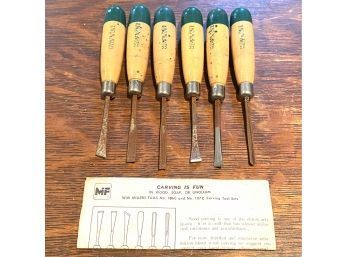 Antique Chisels Made In Millers Falls