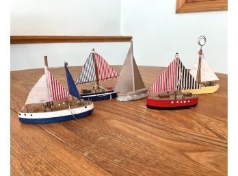 Collection Of Sailboats