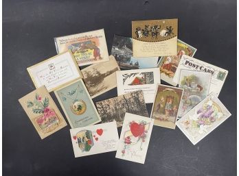 Collection Of Antique Postcards