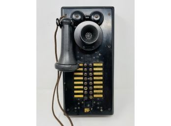 Large Antique Wall Hotel Phone