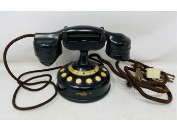 Rare Antique 1920's Hotel / Office Phone Black