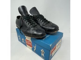 New Old Stock 1950s Rawling Baseball Shoes In Original Box
