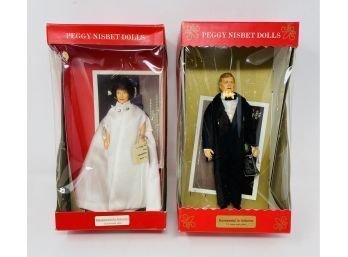 Vintage Peggy Nisbet Doll Lot Of JFK And Jacqueline Kennedy