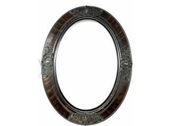 Antique Oval Frame Measurements Pictured