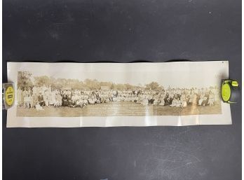 Antique Yard Long Photo - Has Been Rolled