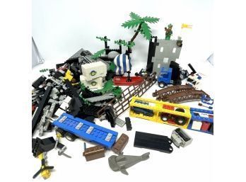 Large Lot Of Vintage Legos - 1980s Uncleaned