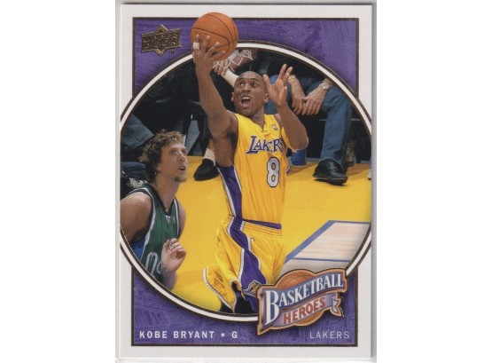 2008 Upper Deck Basketbal Heroes Kobe Bryant