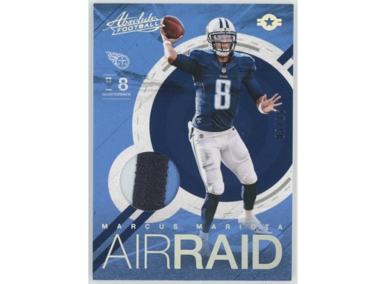 2016 Absolute Marcus Mariota Patch Relic /10