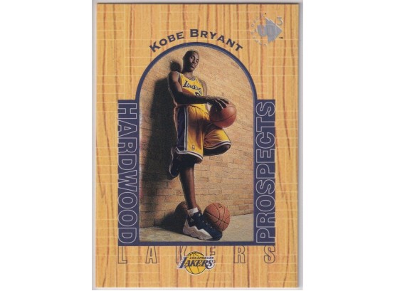 1996 UD3 Hardwood Prospects Kobe Bryant Rookie Insert