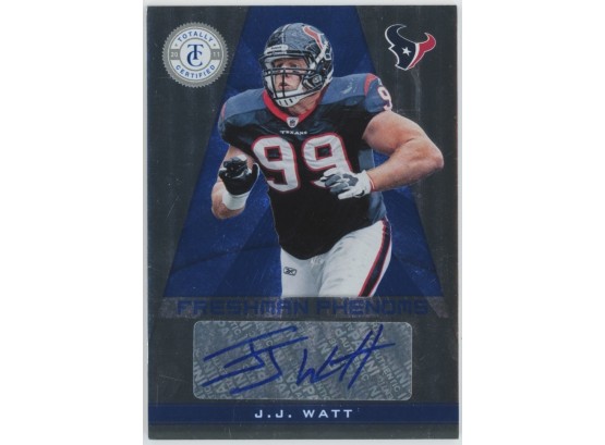 2012 Certified JJ Watt Autograph /299