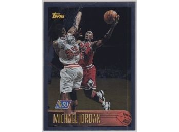 1996 Topps 50th Foil Michael Jordan