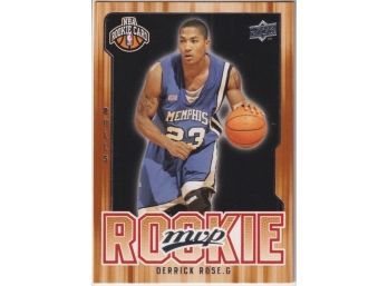 2008 MVP Derrick Rose Rookie