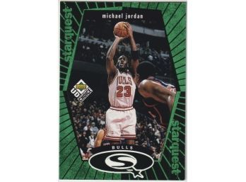 1997 Starquest Green Double Diamond Michael Jordan