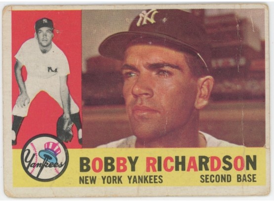 1960 Topps Baseball #405 Bobby Richardson